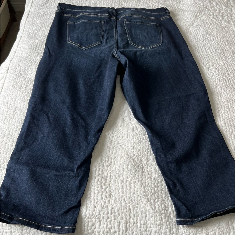 Liverpool Dark Blue Denim Jeggings